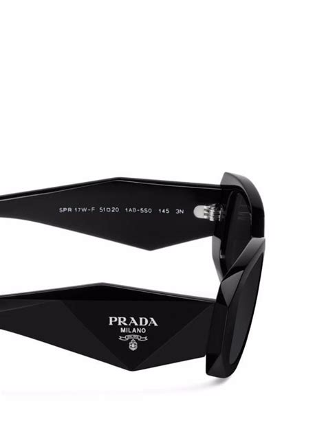 prada embellished pilot sunglasses|Prada Eyewear logo.